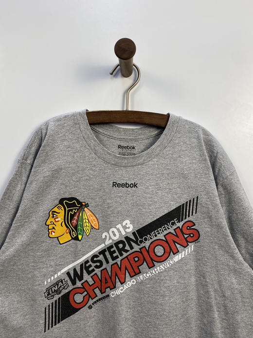 Reebok 锐步 NHL 美国国家冰球联盟 
斯坦利杯（Stanley Cup） 短袖T恤 _SST(L) 商品图0