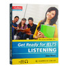 柯林斯基础雅思听力 英文原版 Get Ready for IELTS Listening 英语考试辅导书 全英文版进口书籍教材 可搭词汇阅读写作语法口语 商品缩略图1