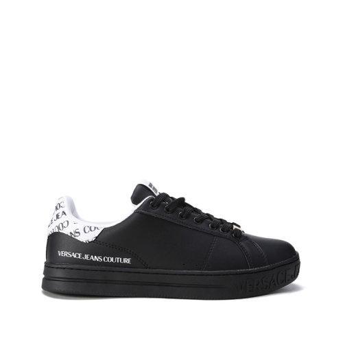 VERSACE JEANS COUTURE范思哲【22春夏新款】男士COURT 88系列系带休闲运动鞋板鞋LOGO图案 72YA3SK3 ZP028 商品图0