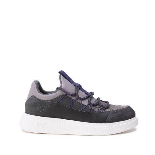 HUGO BOSS/雨果博斯【22春夏新款】男士织物等多种材质一脚蹬休闲运动鞋 50465589 商品图0