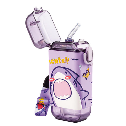 儿童水杯夏季婴儿甜甜圈吸管杯男女幼儿园上学专用小学生上学专用（TMY-4471/4443/4469） 商品图5