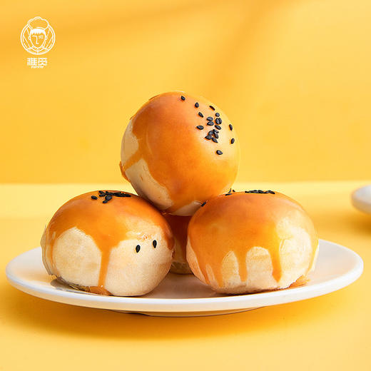 雅觅 雪媚娘红豆蛋黄酥芋泥酥360g 6枚网红早餐充饥休闲食品健康零食小吃 商品图3