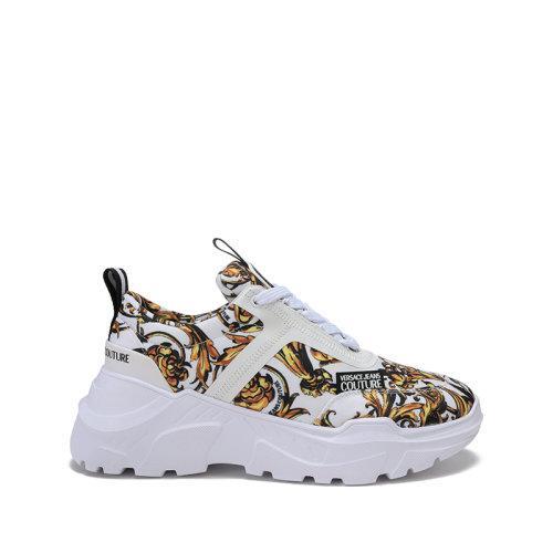 VERSACE JEANS COUTURE范思哲【22春夏新款】男士织物等材质系带休闲运动鞋厚底鞋 72YA3SC7 ZS255 商品图0