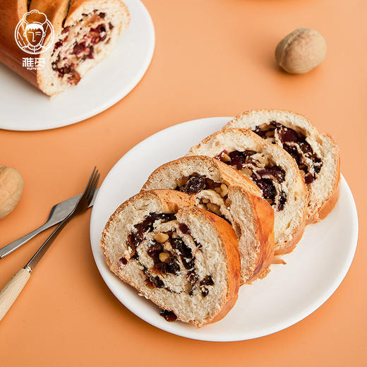 雅觅 全麦果仁大列巴 500g 俄罗斯坚果面包 新疆俄罗斯风味列巴 健康早餐 老少都能吃的面包 商品图1