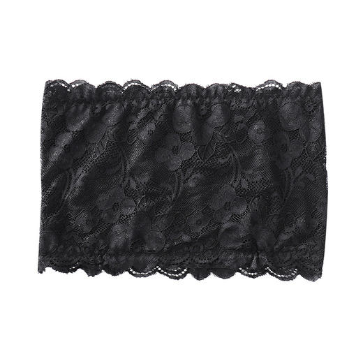 一字围蕾丝美背裹胸抹胸布少女学生无钢圈打底运动内穿外搭内衣女 商品图4