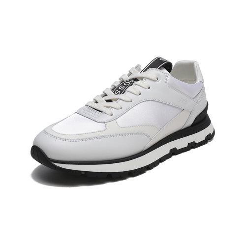 HUGO BOSS/雨果博斯【22春夏新款】男士织物配皮系带休闲运动鞋 50462693 商品图6