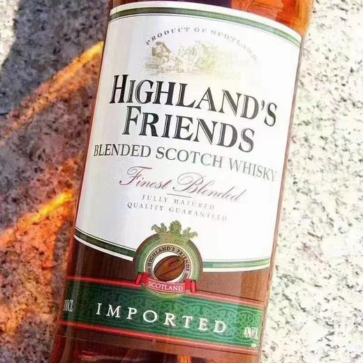 法国苏格兰高地威士忌40度1000ml/瓶赠品 商品图1