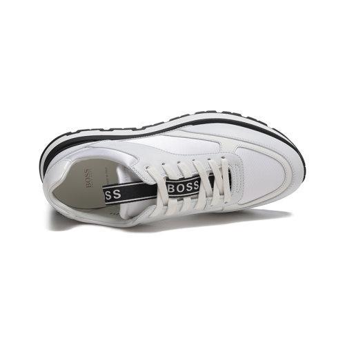 HUGO BOSS/雨果博斯【22春夏新款】男士织物配皮系带休闲运动鞋 50462693 商品图8