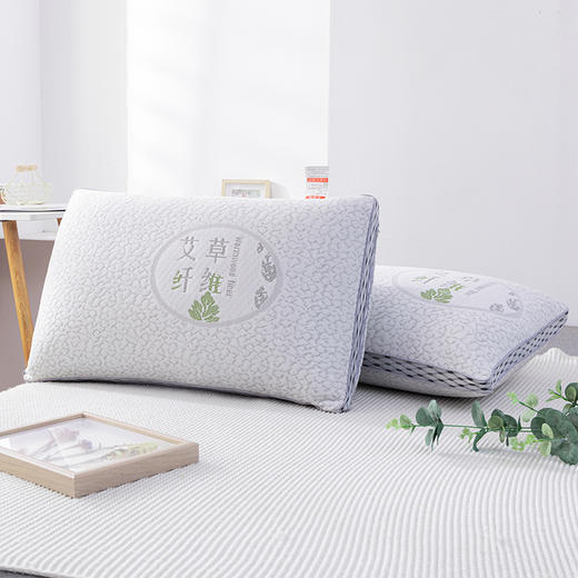 【欧典梦娜】艾草纤维美眠枕 商品图0