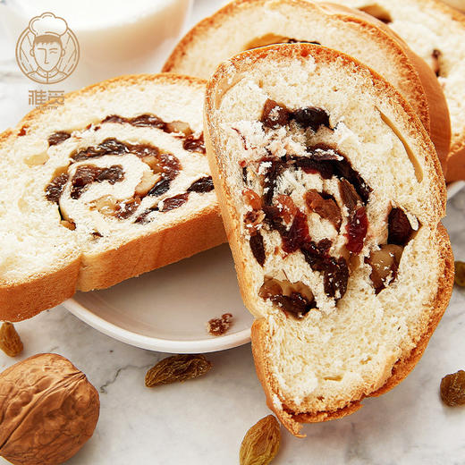 雅觅 膳食纤维坚果大列巴500g 俄罗斯坚果面包 新疆俄罗斯风味列巴 健康早餐 老少都能吃的面包 商品图1