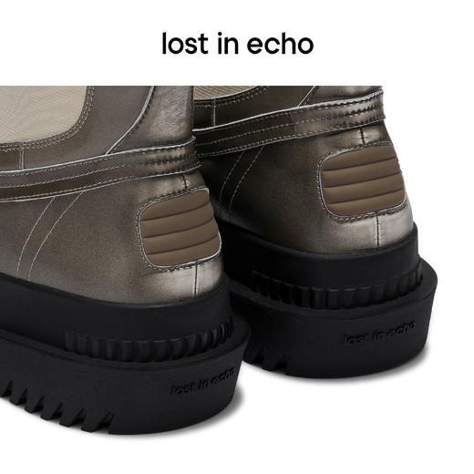 [捡漏价]lost in echo 设计师品牌户外风格厚底猎鸭切尔西短靴踝靴 商品图6