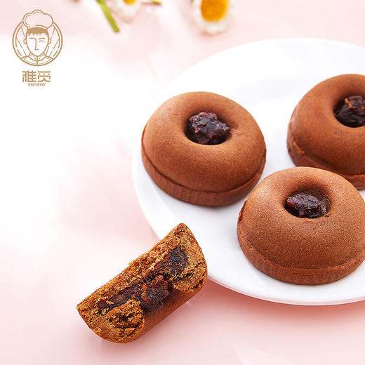 雅觅 茯苓枣饽饽320g 8枚手工办公室休闲零食糕点 夹心馅饼面点小吃 商品图1