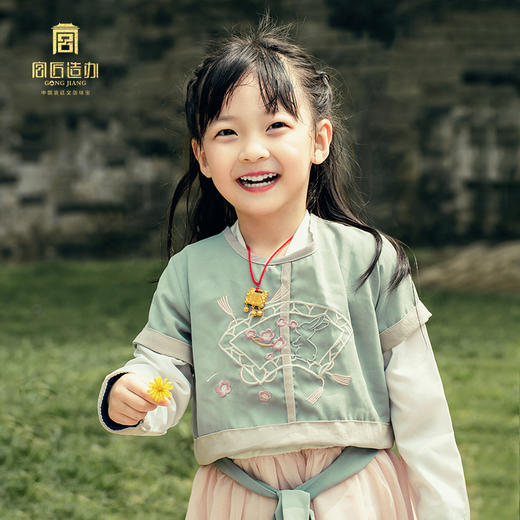 宫匠造办 格格富贵套装 黄金锁镯子 商品图5