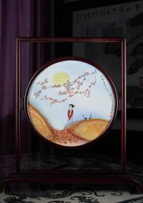 风静月更明插屏