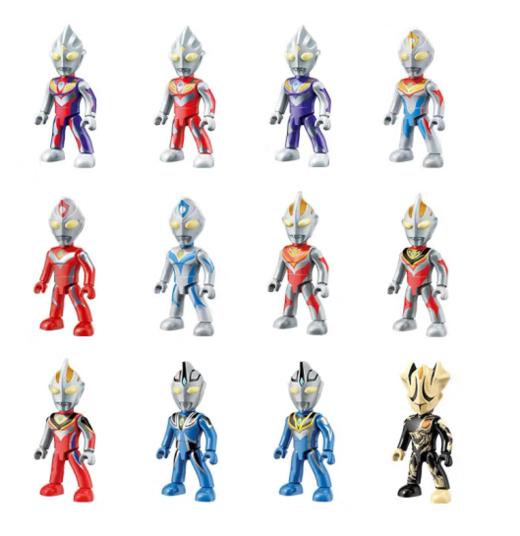 奥特曼经典款第1弹口袋积木人仔 启蒙积木 儿童玩具 商品图0