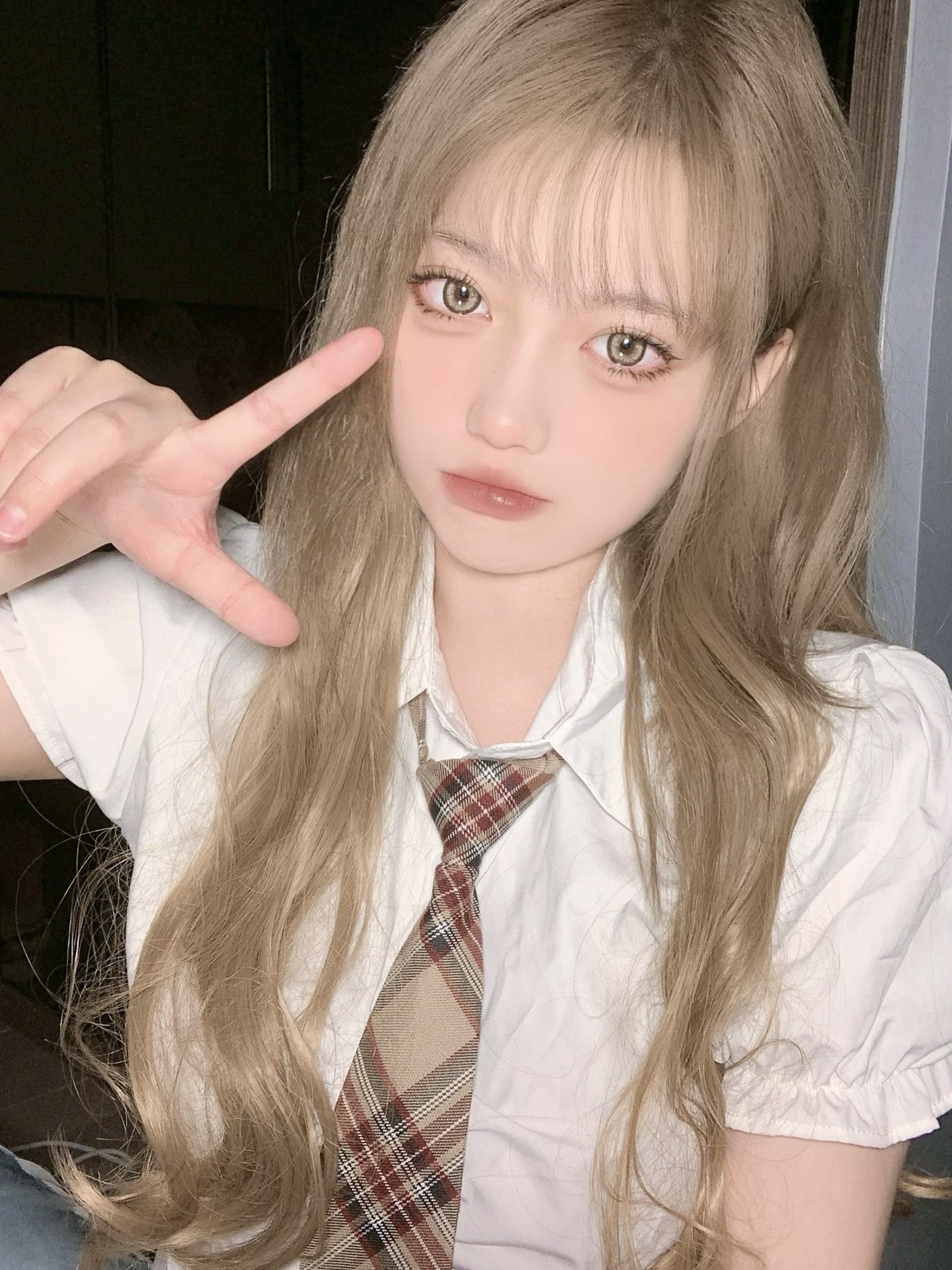 CLAIRECOLOR年抛隐形眼镜 女王蜂棕14.5mm 一副/2片-VVCON美瞳商城19