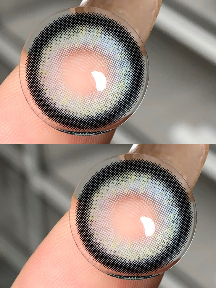 CLAIRECOLOR年抛隐形眼镜 女王蜂蓝14.5mm 一副/2片-VVCON美瞳网6