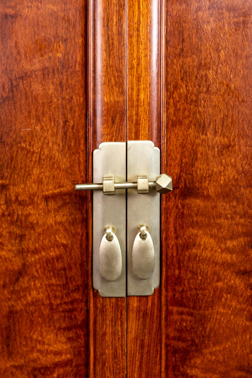 红桥红  家具严选  缅甸花梨(大果紫檀）  【126 小号素面 万历柜】 商品图2