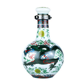 牛栏山珍品(30)二锅头 青龙 清香白酒 53度 500ml*2+125ml*2 礼盒装