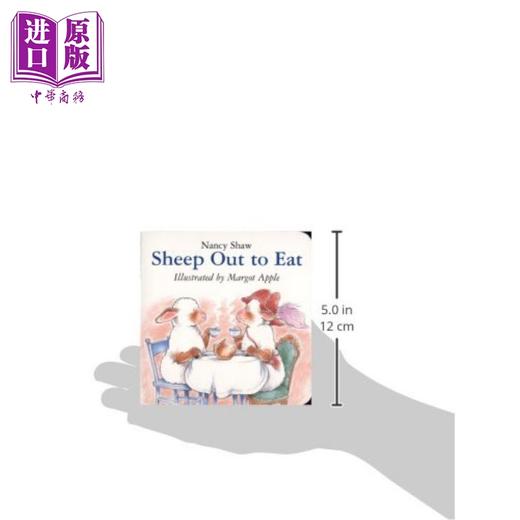 【中商原版】Sheep Out to Eat 外出就餐的小羊 英文原版儿童绘本 Nancy Shaw 3到6岁 商品图2