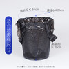 宜之选背心垃圾袋黑色45*60cm150只单面0.8丝中号酒店办公家用厨房 商品缩略图2