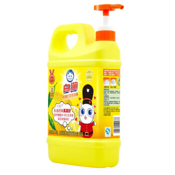 白猫 柠檬红茶洗洁精1.5kg*10瓶（整箱装） A类食品用去油祛味红茶香 商品图0