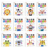 【幼小衔接一日一练】语言 拼音 部首 数学 全12册 商品缩略图4