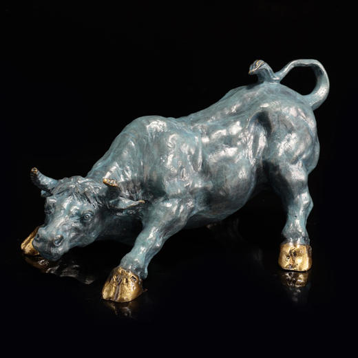 中华老字号朱府铜艺旺市牛 商品图2