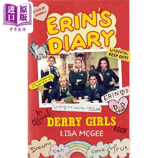 【中商原版】德里女孩官方指南 Erins Diary An Official Derry Girls Bo An Official Derry Girls Book 英文原版 Lisa M 商品图0