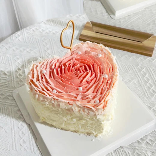 心形玫瑰蛋糕-甄选 商品图1