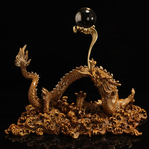 中华老字号朱府铜艺守护龙 商品图2