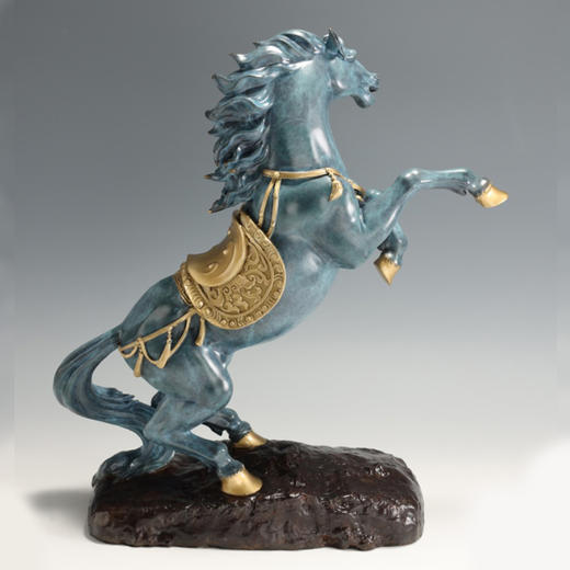 中华老字号朱府铜艺一马当先 商品图5