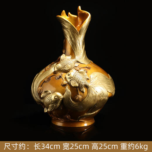 中华老字号朱府铜艺金玉满堂 商品图0