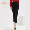 乔万尼裤子女新款爆款黑色锥形裤显瘦百搭长裤EF3F807 商品缩略图1