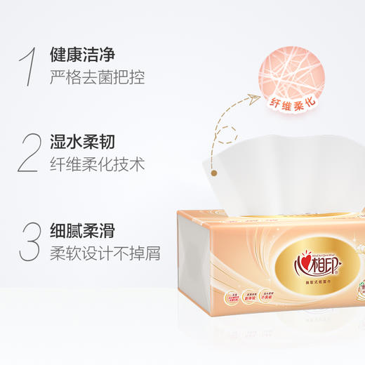 心相印 抽纸巾110抽*24包 家用 餐巾纸 面巾纸 软包抽纸 家庭装 新老包装随机发货 商品图1