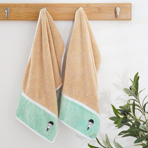 【瑜伽专用儿童毛巾】批发高密珊瑚绒儿童毛巾擦手巾洗脸毛巾 男孩女孩毛 商品图1