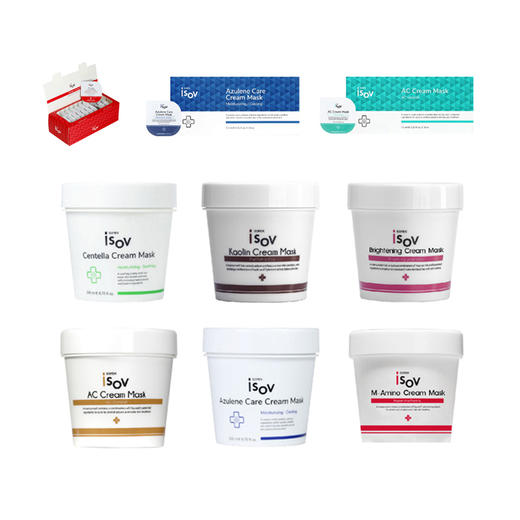 【YZ】韩国ISOV积雪草面膜膏素瑞施祛痘去黑头焕亮清洁补水紧 商品图0