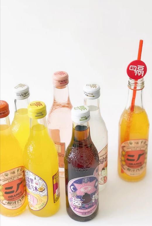 汉口二厂汽水恋爱樱花橙汁分手快乐碳酸饮料凤梨网红武汉汽水 商品图6