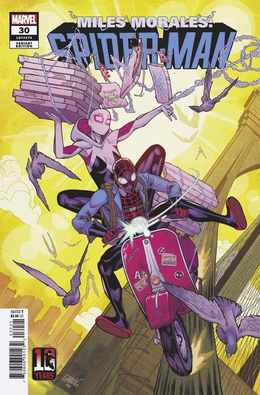 蜘蛛侠 莫拉莱斯 主刊 Miles Morales Spider-Man（2018）001-034 商品图8