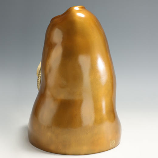 中华老字号朱府铜艺莲连有鱼 商品图5