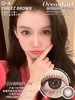 ocean girl  日抛美瞳  O-4 巧乐兹棕 直径14.5mm着色13.9mm 商品缩略图14