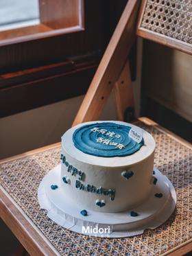 简约蓝蓝 手绘简约·低卡糖| Midori