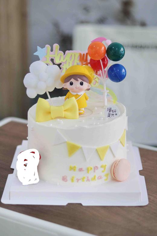 【生日蛋糕】黄衣小女孩款 商品图0