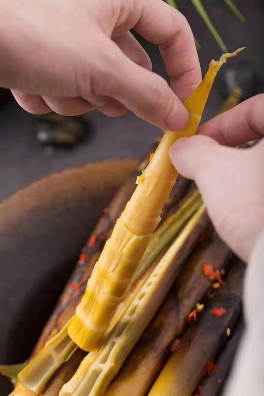 春之赋手剥笋230g袋装老汤味开袋即食 商品图7