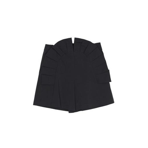 谜底短裤女2022秋新品设计小众花瓣造型休闲裤223MK1051 商品图4