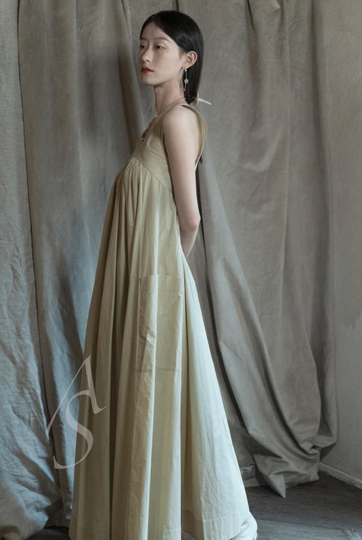 Toogood  冷砂色WEAVER背心伞型连衣裙 商品图2