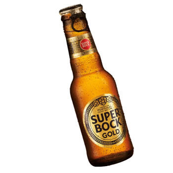 超级波克（SUPER BOCK）GOLD金啤 进口啤酒 200ml*24瓶 聚会烧烤送礼整箱装 葡萄牙原装 商品图1