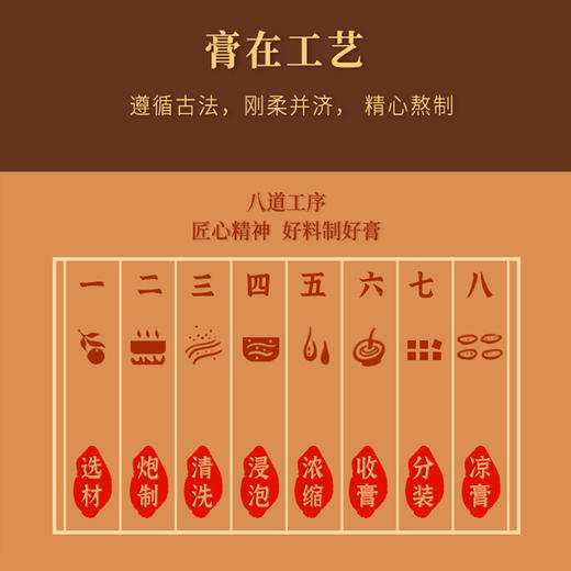 正安国货铺 酸枣仁陈皮膏 甄选道地原材古法浓缩草本精华 商品图2