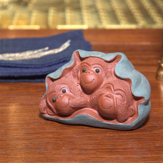 荷叶三不猴 商品图0