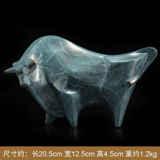 中华老字号朱府铜艺战牛 商品图0